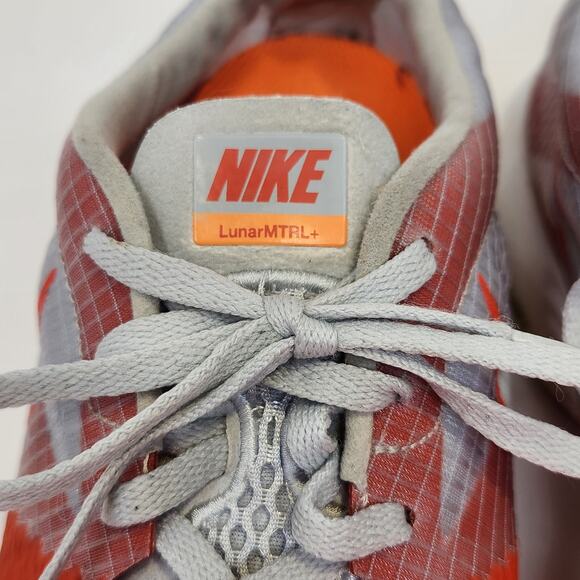 Nike Men Lunar Montreal Running Shoes Sneakers Size 11 Orange Gray Lightweight main image 8